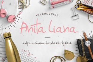 Anita Liana: The Handwritten Typeface That Simplifies Campaign Design