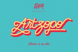 Artzopo Typeface Review: A Handmade Script for Digital Branding