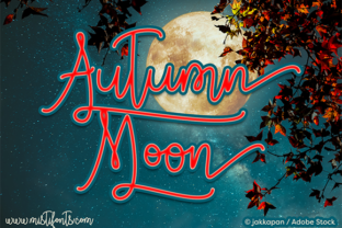 Autumn Moon Typeface: Elevate Your Brand’s Visual Story