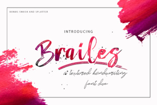 Brailes: A Modern Script Typeface for Polished Web Design
