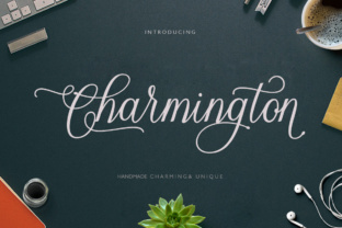 Charmington: The Perfect Script Font for Handmade Labels and Invitations