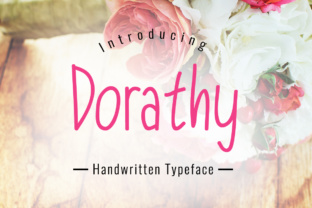 Dorathy: A Soft Script Typeface for Editorial Design