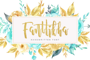 Fanttikha: A Modern Handwritten Typeface for Editorial Design