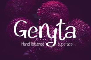 Geryta Script Font: A Delicate Typeface for Handmade Labels and Invitations