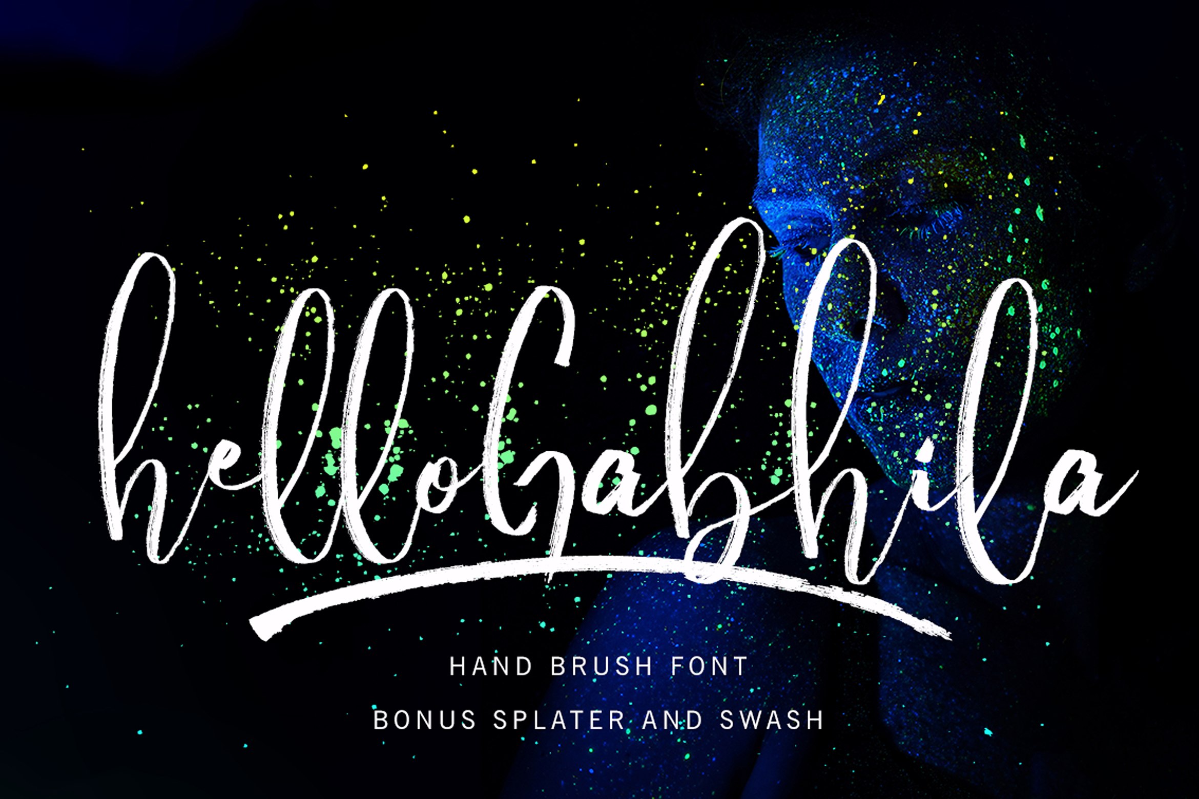 Hello Gabhila: A Brush Script Font for Editorial Design