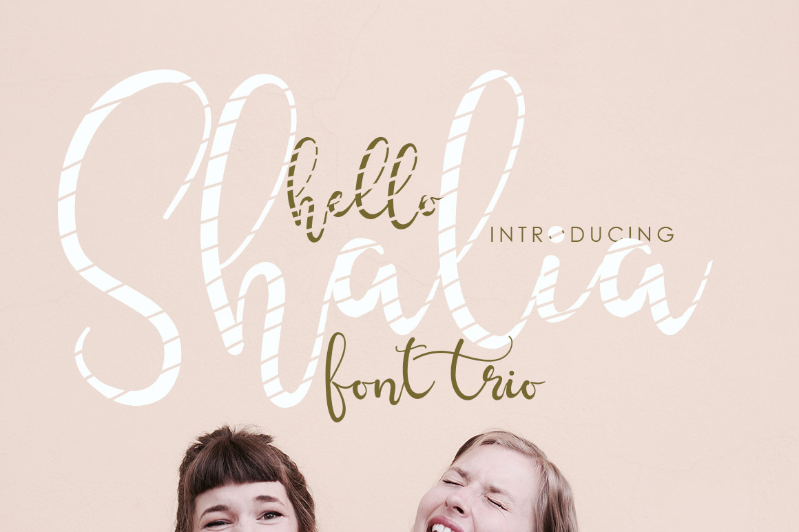 Hello Shalia: The Modern Script Font for Polished Brand Identity