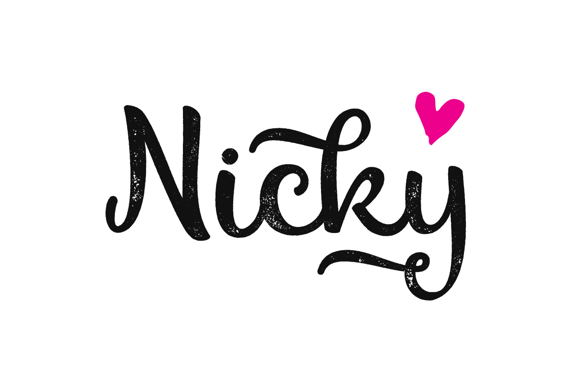 Nicky: The Script Font That Elevates Small Business Branding