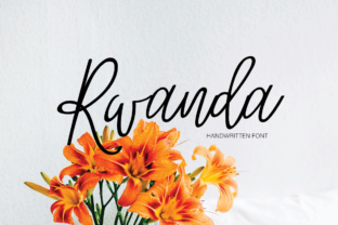 Rwanda Typeface: Elevating Campaign Visuals with Handwritten Charm