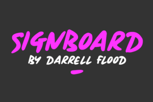 Signboard Typeface Review: Elevating Small Business Brand Identity