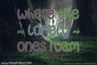 Where the Lonely Ones Roam: A Simple Typeface for Polished Brand Identity