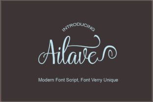 Why Ailave Is the Perfect Script Font for Small Business Branding